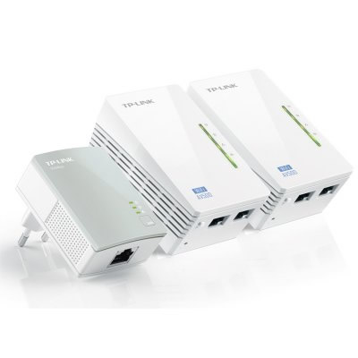 TP LINK WPA4220TKIT Powerline AV500 WiFi 3 pack